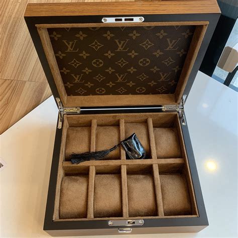 louis vuitton travel watch case replica|louis vuitton watch display case.